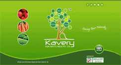 Desktop Screenshot of kaveryorganics.com